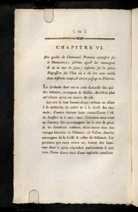 62-78, VI. Des Guides de Chamouni; ...
