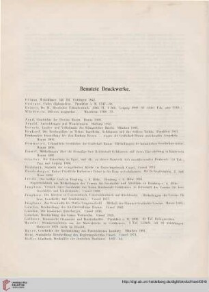 Benutzte Druckwerke
