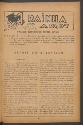 Depois do attentado (Continuação)