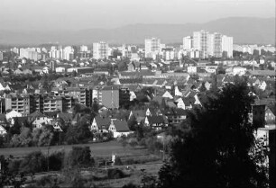 Freiburg, St. Georgen: Vom Rebberg (Grundweg) auf Uffhausen und Weingarten