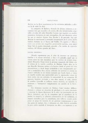Escena española