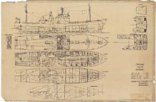 Generalplan "Hamburg", Neubau Nr. 900, Maßstab 1:100