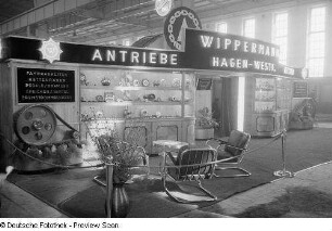 Messestand Wippermann Hagen-Westfalen auf der Leipziger Frühjahrsmesse