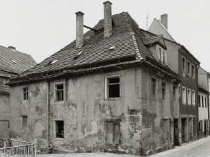 Pirna-Altstadt. Wohnhaus, Schmiedestraße 5 : Pirna-Altstadt. Wohnhaus, Schmiedestraße 5. Eckansicht