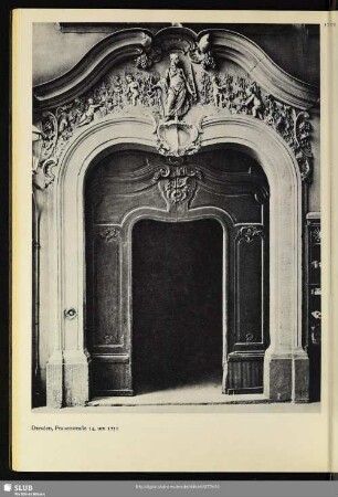Dresden, Frauenstraße 14, um 1750