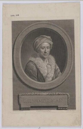 Bildnis des Ioh. Winkelmann