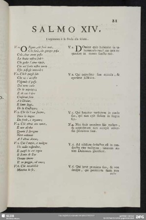 Salmo XIV