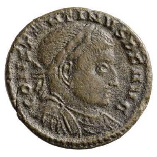 Münze, Follis, Aes 3, 313 - 315 n. Chr.
