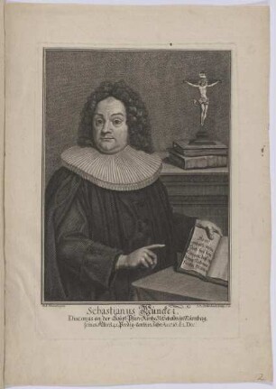 Bildnis des Sebastianus Muncker