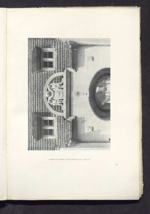 Irrenhaus Buch, Pförtnerhaus II, Detail