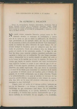 De Alfredo L. Palacios