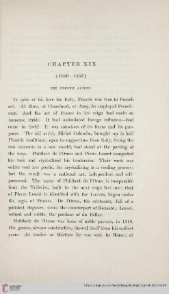 Chapter XIX. The French artists