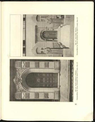 Abb. 102. Haus Rößl, München. Betonwerksteine der Firma Steinfabrik Ulm (heute O. Leube), Ulm a. D.