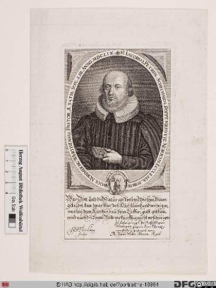 Bildnis Jacob Peter Schechs(ius)