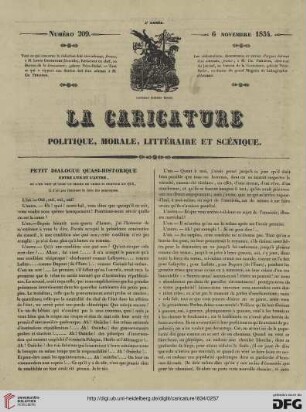 Numéro 209 (6 Novembre 1834)