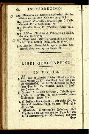 Libri Geographici.