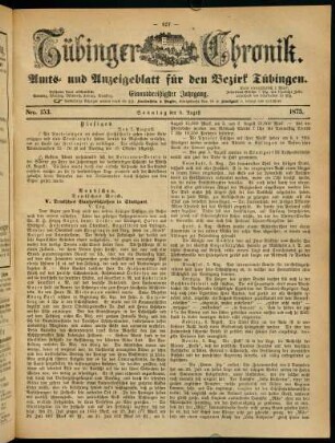 627-646, 8. August (Nro. 153) - 14. August (Nro. 157)