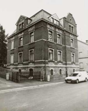 Markneukirchen (Vogtlandkreis), Wohnhaus (um 1890), Gartenstraße 18, Straßenansicht