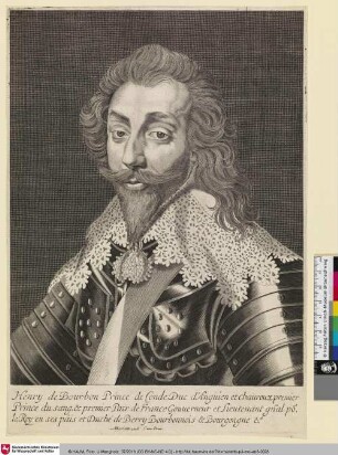 Henry de Bourbon Prince de Conde [Heinrich von Bourbon]