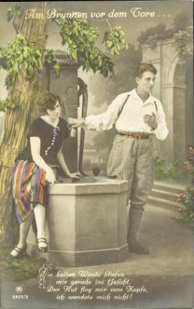 Am Brunnen vor dem Tore ... - Die kalten Winde bliesen [...]