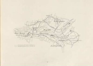 Karte: Straßennetz von Unter Barmen, Wupperfeld, Wichlinghausen, Rittershausen (Heckinghausen angrenzend)