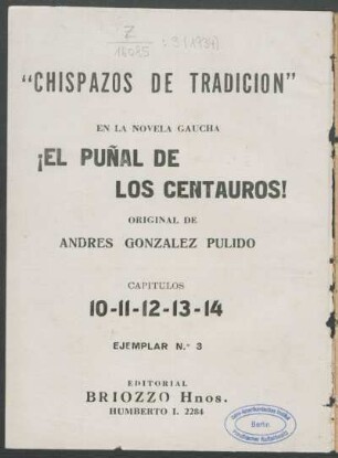 1934000300: Capitulos 10 - 14