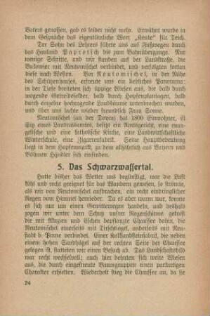 5. Das Schwarzwassertal
