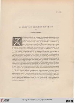 Die Ehrenpforte des Kaisers Maximilian I.