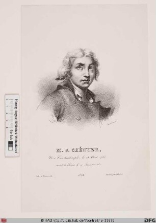 Bildnis Marie-Joseph-Blaise de Chénier