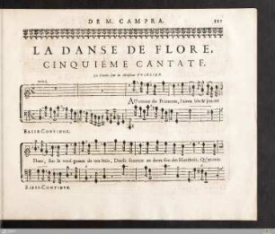 La danse de flore