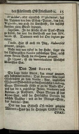 Das Amt Berum.