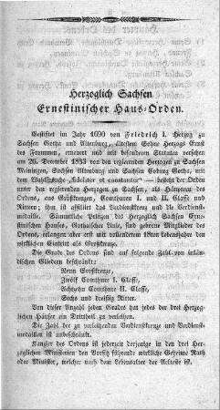 Herzoglich Sachsen Ernestinischer Hausorden