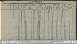 No. 16. Verpflegungs-Liste der kranken und verwundeten Soldaten
