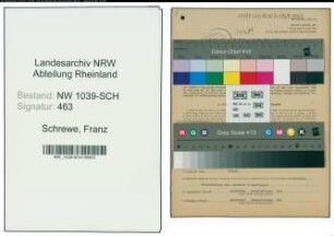 Entnazifizierung Franz Schrewe , geb. 04.01.1896 (Bueroangestellter)