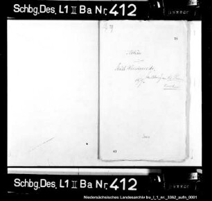 Schuldbrief der Stadt Wernigerode für das Stift Obernkirchen über 3000 fl.