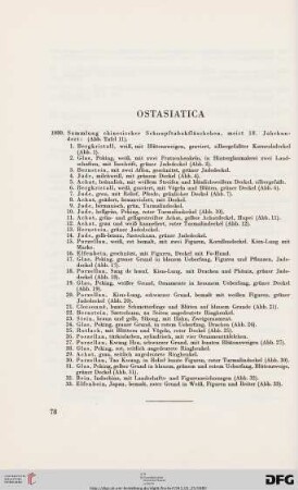 Ostasiatica (Nr. 1080-1186)