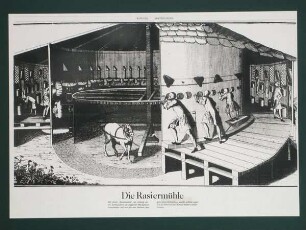 KONZEPTZEICHNUNG DER RASIERMÜHLE