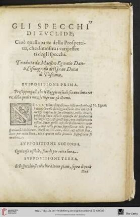 Gli specchi di Evclide
