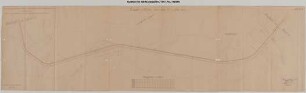 Gleisanschluss Geldmacher: Lageplan, Blatt 3. Bleistifteinzeichnung eines Steinbruch-Anschlusses.