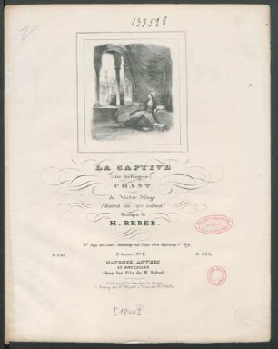 La Captive : Chant de Victor Hugo