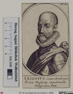 Bildnis Jean de Ligne Arenberg, baron de Barbançon, 1549 comte d'