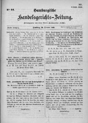 No. 44. 30. Oktober 1869