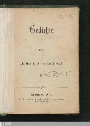 Gedichte