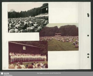 Letztes Konzert auf der Wildwiese "Bergsingen" (Bilder 1 und 2) : Dirigent: Werner Matschke