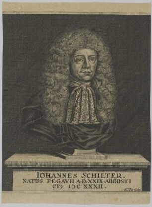 Bildnis des Iohannes Schilter