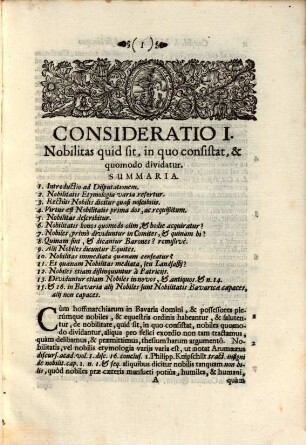 Semicenturia Considerationum Juridicarum Super Jure Hoffmarchiali Bavarico