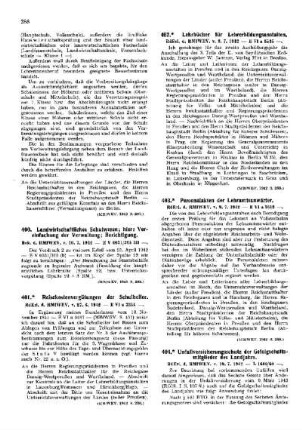 Lehrbücher für Lehrerbildungsanstalten : [Amtliche Erlasse] ; [Amtlicher Teil]