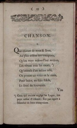 Chanson