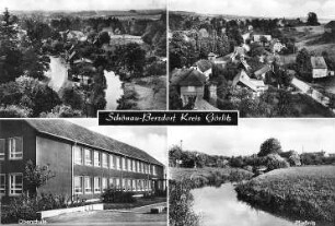 Schönau-Berzdorf auf dem Eigen-Schönau. Ortsansichten, Ansichtskarte