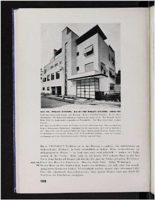 Abb. 122. Aus der Rue Mallet-Stevens. Paris 1927
